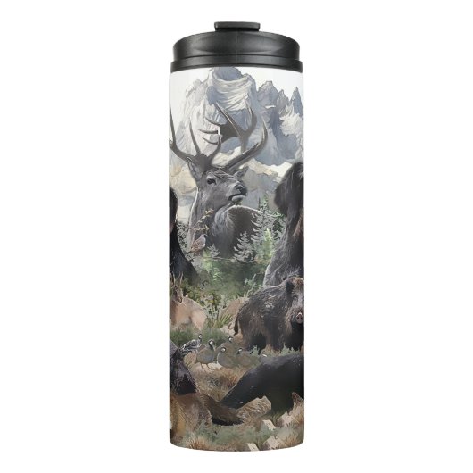 Deutsches Drahthaar Pointer Thermosbecher (Vorderseite)