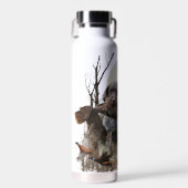 Deutsches Drahthaar Pointer Trinkflasche (Vorne)