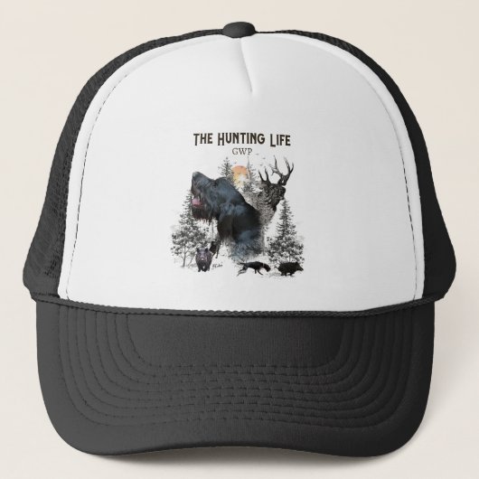 Deutsches Drahthaar Pointer Truckerkappe (Vorderseite)