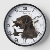 Deutsches Drahthaar Pointer Uhr (Vorderseite)