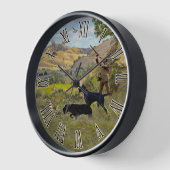 Deutsches Drahthaar Pointer Uhr (Winkel)