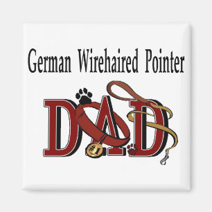 Deutsches Drahthaar Pointer Vater Geschenke Magnet