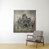 Deutsches Drahthaar Pointer Wandteppich (Beispiel)