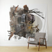 Deutsches Drahthaar Pointer Wandteppich (Beispiel (Horizontal))