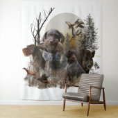 Deutsches Drahthaar Pointer Wandteppich (Beispiel)