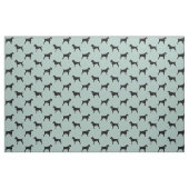 Deutsches Drahthaar-Zeiger-Silhouette-Muster Stoff (Fat Quarter (45,7 x 55,9 cm))