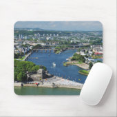 Deutsches Eck in Koblenz Mousepad (Mit Mouse)