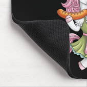 Deutsches Einhorn Drindl Bratwurst Magic Funny Kid Mousepad (Ecke)