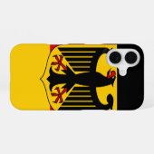 deutsches Emblem iPhone 16 Hülle (Rückseite (Horizontal))