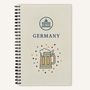 Deutsches Erbe & Bierkrug-Fotoarchiv Notizblock