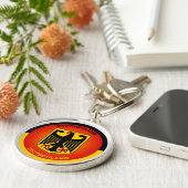 Deutsches Erbe-Emblem Schlüsselanhänger (Seite)