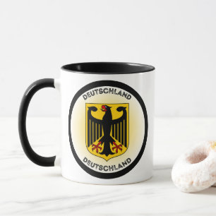 Deutsches Erbe-Emblem Tasse