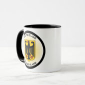 Deutsches Erbe-Emblem Tasse (Vorderseite Links)