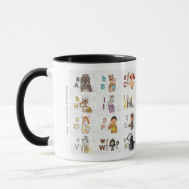 Deutsches Fingeralphabet 2 Tasse