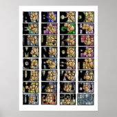 Deutsches Fingeralphabet 3 (2025) Poster (Vorne)