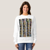 Deutsches Fingeralphabet 3 (2025) Sweatshirt (Vorne ganz)