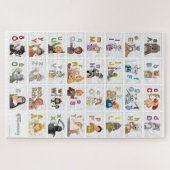 Deutsches Fingeralphabet II Puzzle (Horizontal)