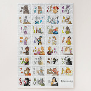 Deutsches Fingeralphabet II Puzzle