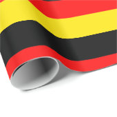 Deutsches Flaggen-Packpapier Geschenkpapier (Rolleneckpunkt)