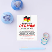 Deutsches Flaggendesign, deutschsprachige Kursanze Flyer (Einzeln)
