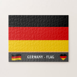 Deutsches Flaggenland / Deutschland Puzzle