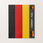 Deutsches Flaggenland / Deutschland Puzzle (Vertikal)