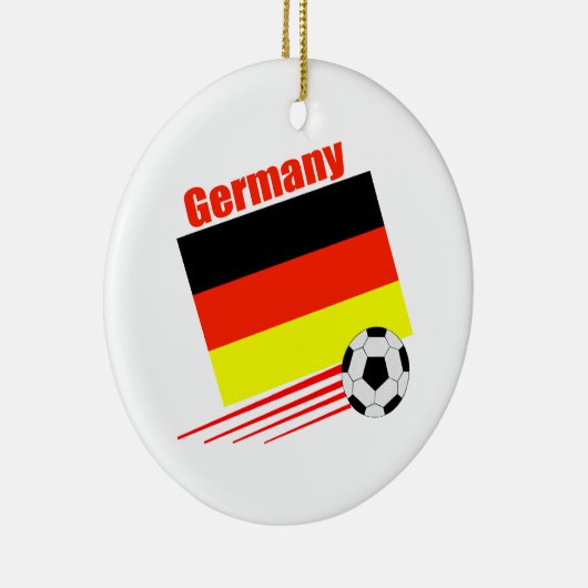 Deutsches Fußball-Team Keramikornament (Rechts)