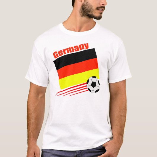 Deutsches Fußball-Team T-Shirt (Vorderseite)