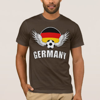 Deutsches Fußball-Wappen (dunkel) T-Shirt