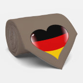 Deutsches Herz Krawatte (Gerollt)