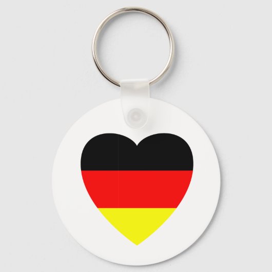 Deutsches Herz Schlüsselanhänger (Vorderseite)