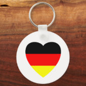 Deutsches Herz Schlüsselanhänger (Vorderseite)