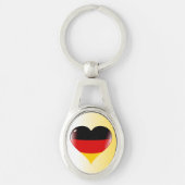 deutsches Herz Schlüsselanhänger (Vorderseite)
