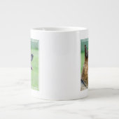 Deutsches Hirtenbild Jumbo-Tasse (Vorderseite)