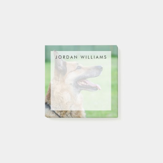 Deutsches Hirtenbild Post-it Klebezettel (Vorderseite)