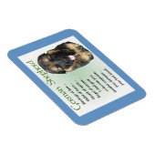 Deutsches Hirtenerbe der Liebe Magnet (Rechte Seite)