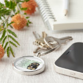 Deutsches Hirtenerbe der Liebe Schlüsselanhänger (Seite)