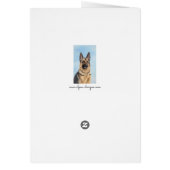 Deutsches Hirtengemälde - Niedliche Original Hunde (Hinten)