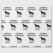 Deutsches Hirtenleben Geschenkpapier (Flach)