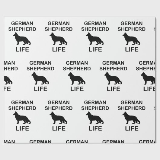 Deutsches Hirtenleben Geschenkpapier (Flach)