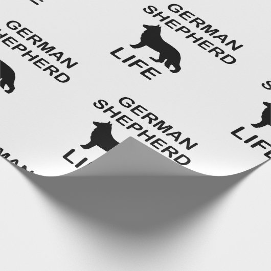 Deutsches Hirtenleben Geschenkpapier (Ecke)