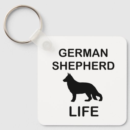 Deutsches Hirtenleben Schlüsselanhänger (Vorderseite)