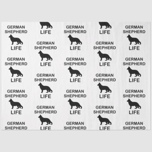 Deutsches Hirtenleben Seidenpapier (Vorderseite)