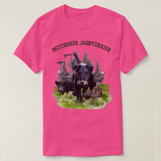 Deutsches Jagdgebiet 12 T-Shirt (Design vorne)