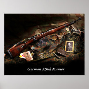Deutsches K98k Mauser Poster