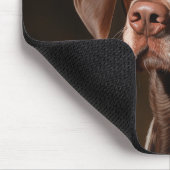 Deutsches Kurzportrait Mousepad (Ecke)