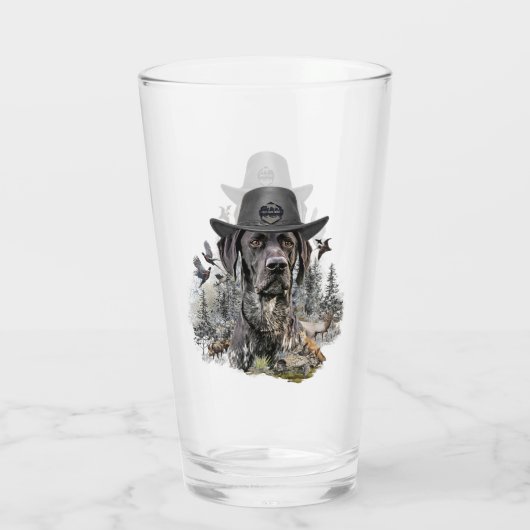 Deutsches Kurzschlussglas Glas (Rückseite)