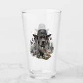 Deutsches Kurzschlussglas Glas (Vorderseite)