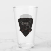 Deutsches Kurzschlussglas Glas (Rückseite)