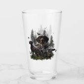 Deutsches Kurzschlussglas Glas (Vorderseite)